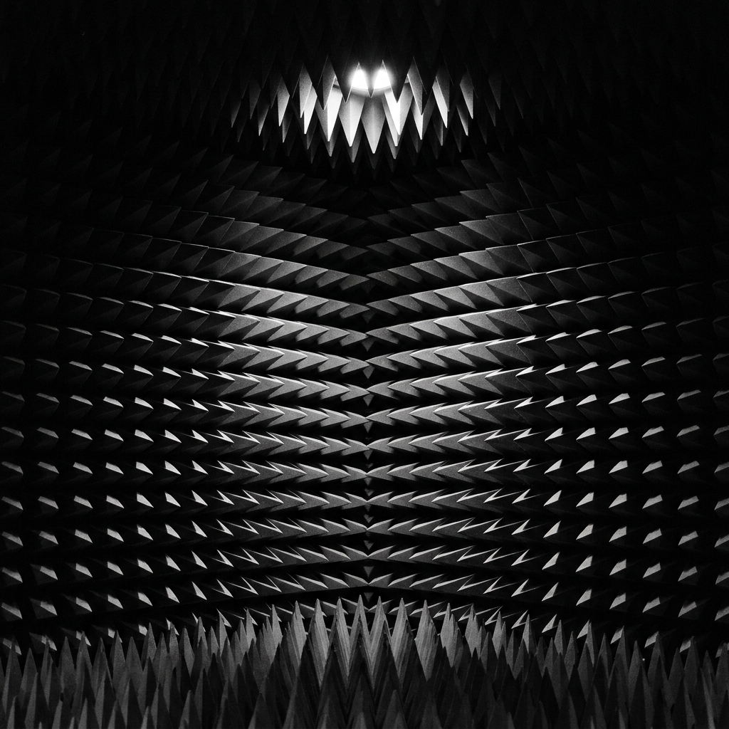 Anechoic RF chamber.